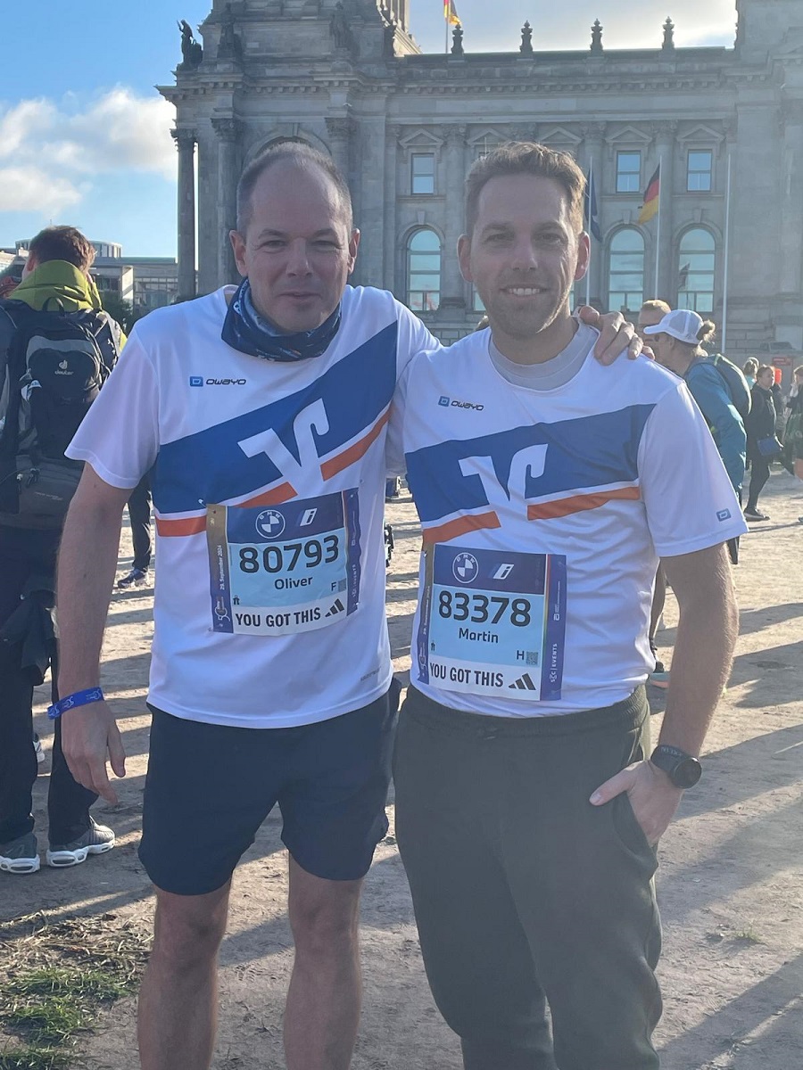 50. Berlin Marathon | Volksbank Emmerich-Rees eG