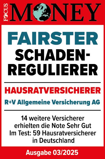 R+V Hausrat Auszeichnung | Volksbank Emmerich-Rees eG