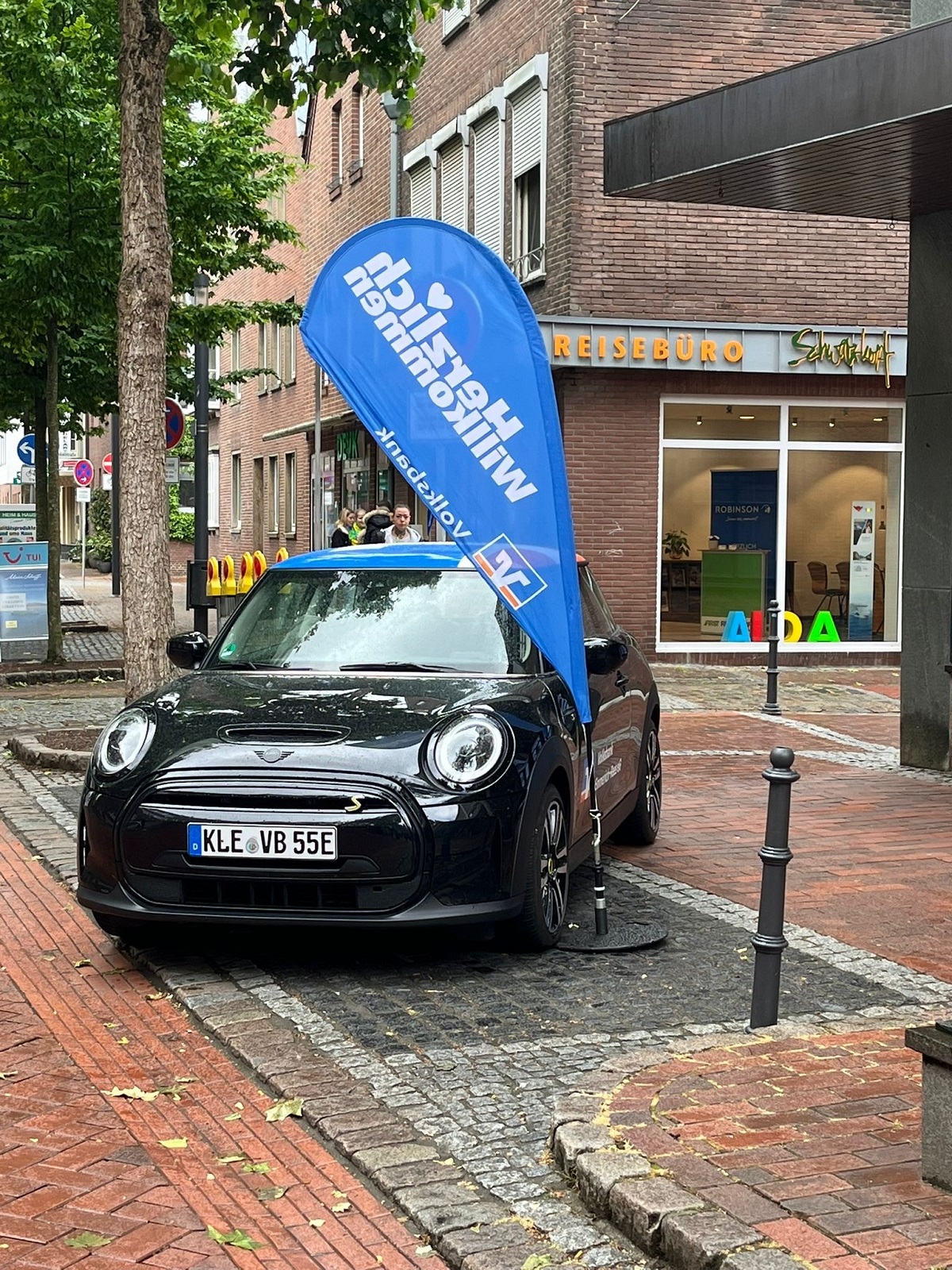 Stadtfest Rees - unser Volksbank Mini